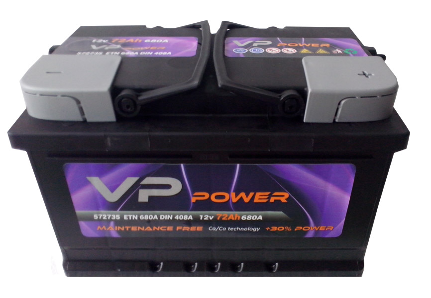 Akumulator VP POWER 72AH D+