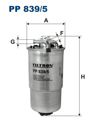 Filter goriva PP839/5