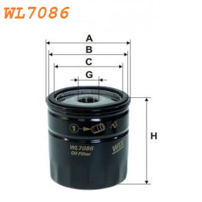 Filter ulja WL7086