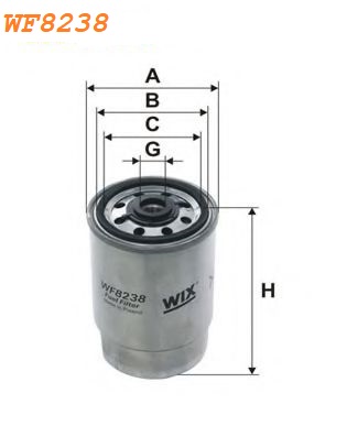 Filter goriva WF8238