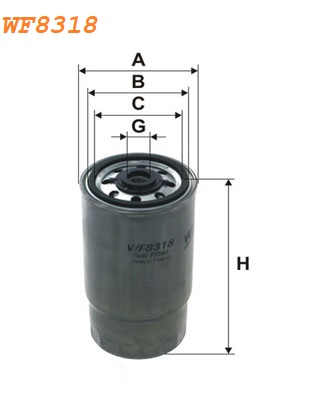 Filter goriva WF8318