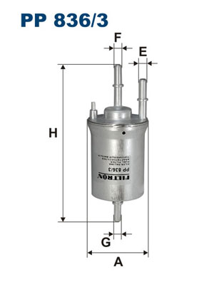 Filter goriva PP836/3