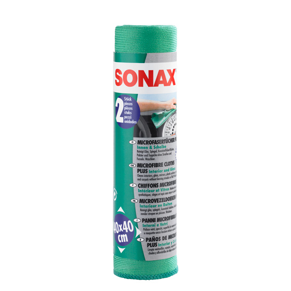 SONAX Microfiber krpe PLUS za enterijer i staklo